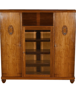 Small Blond Mahogany Bookcase - Styylish