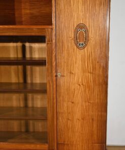 Small Blond Mahogany Bookcase - Right Side - Styylish