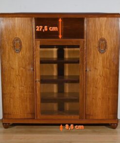 Small Blond Mahogany Bookcase - Various Heights - Styylish