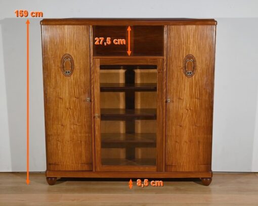 Small Blond Mahogany Bookcase - Various Heights - Styylish