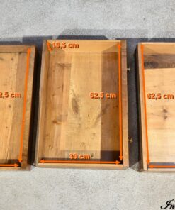 Directoire Period Chiffonnière - Drawer Measurements - Styylish