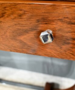 Art Deco Console Desk - Chrome Detail - Styylish