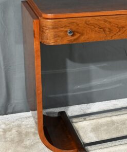 Art Deco Console Desk - Left Side Detail - Styylish