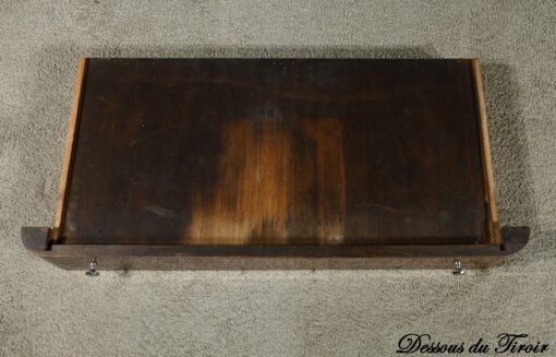 Art Deco Console Desk - Drawer Underside Detail - Styylish