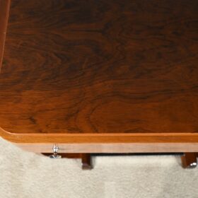 Walnut Art Deco Console Desk, 1930