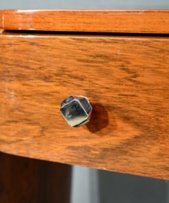 Art Deco Console Desk - Chrome Drawer - Styylish