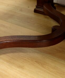 Louis XIV Style Extendable Table - Curved Base - Styylish