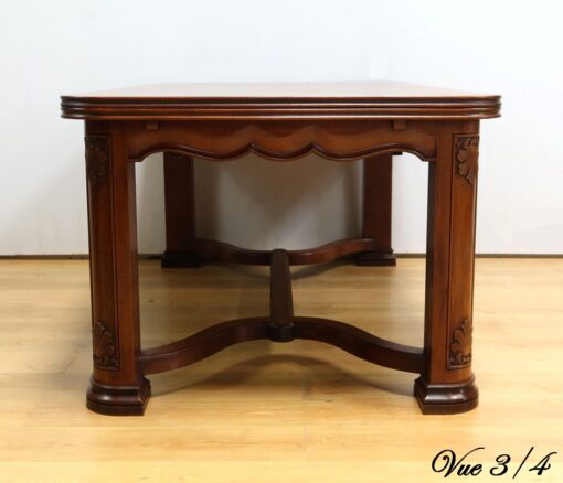 Louis XIV Style Extendable Table - Base Side Detail - Styylish