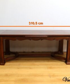 Louis XIV Style Extendable Table - Extended Length - Styylish