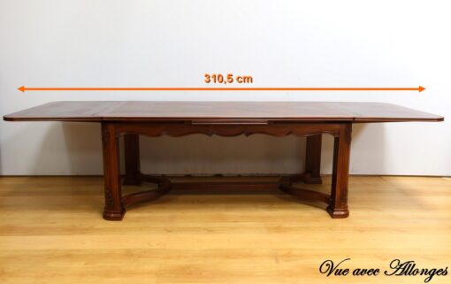 Louis XIV Style Extendable Table - Extended Length - Styylish