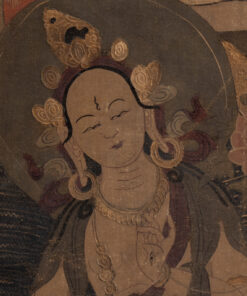 Tibetan Thangka Buddha - Face Details - Styylish