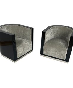 Pair of Art Deco Club Chairs- Styylish