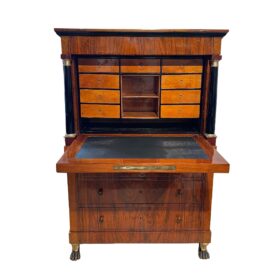 Biedermeier Secretaire, Walnut, Austria 1820