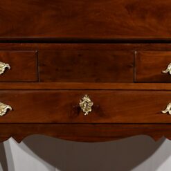 Small Mahogany Sloping Desk - Bottom Drawers - Styylish