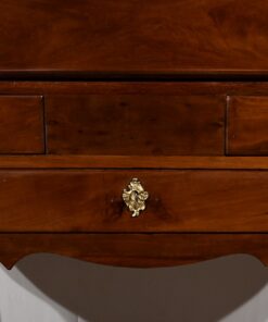 Small Mahogany Sloping Desk - Bottom Drawers - Styylish