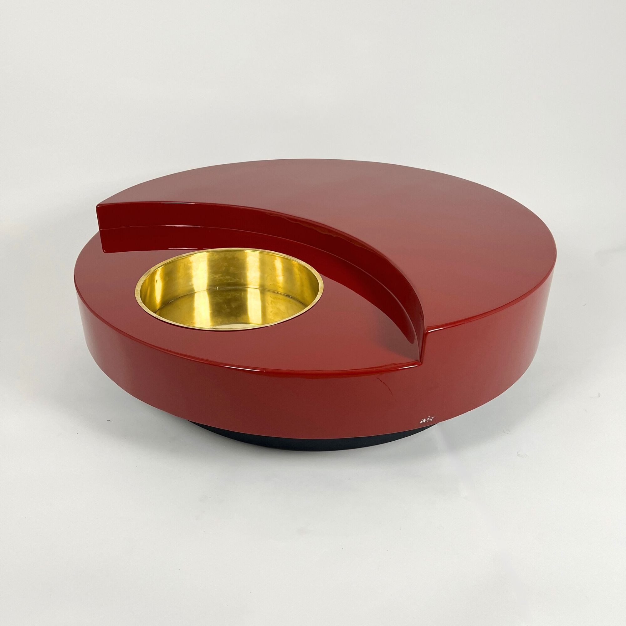 Willy Rizzo Coffee Table 'TRG' - Curved - Styylish