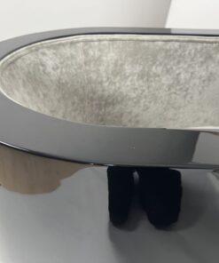 Pair of Art Deco Club Chairs - Lacquer Edge - Styylish