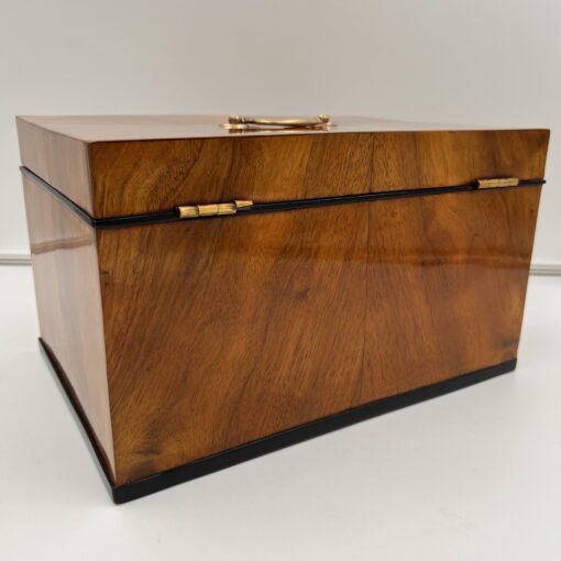 Biedermeier Box or Chest - Ebonized Back Detail - Styylish