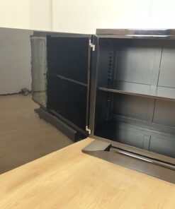 Small Art Deco Sideboard - Interior Compartment and Door - Styylish