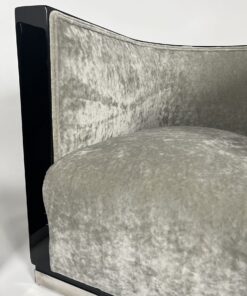 Pair of Art Deco Club Chairs - Side Profile - Styylish