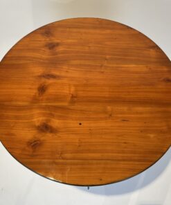 Round Biedermeier Side Table - Top Plate - Styylish