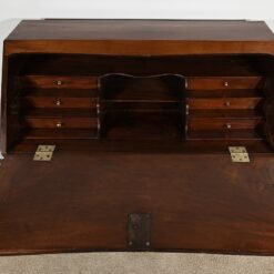 Small Mahogany Sloping Desk - Interior Compartments - Styylish