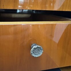 Biedermeier Roll-Top Desk - Handle Detail - Styylish