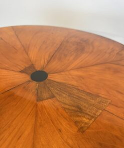 Biedermeier Sewing Table Cherry - Top Pattern Inlay Detail - Styylish