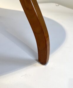 Round Biedermeier Side Table - Curved Leg Foot - Styylish