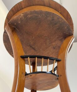Biedermeier Sewing Table Cherry - Underneath Detail - Styylish
