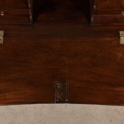 Small Mahogany Sloping Desk - Top of Desk Plate - Styylish