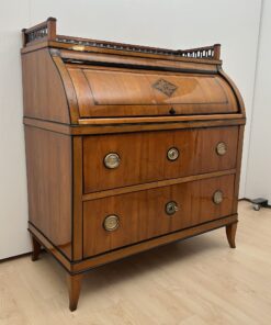 Biedermeier Roll-Top Desk - Side - Styylish