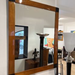 Biedermeier Mirror Ebonized Corners - Side - Styylish