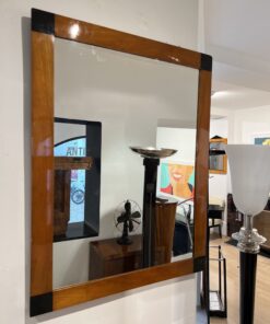 Biedermeier Mirror Ebonized Corners - Side - Styylish