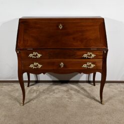 Small Mahogany Sloping Desk - Front - Styylish