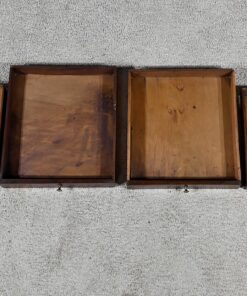 Small Mahogany Sloping Desk - Drawers - Styylish