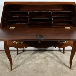 Small Mahogany Sloping Desk - Front Open - Styylish