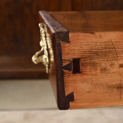 Small Mahogany Sloping Desk - Side Drawers - Styylish