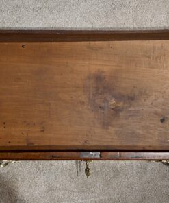 Small Mahogany Sloping Desk - Wooden Interior Drawer - Styylish