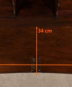 Small Mahogany Sloping Desk - Desk Dimensions - Styylish