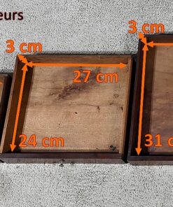 Small Mahogany Sloping Desk - Drawer Dimensions - Styylish