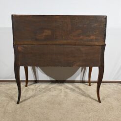 Small Mahogany Sloping Desk - Back Profile - Styylish