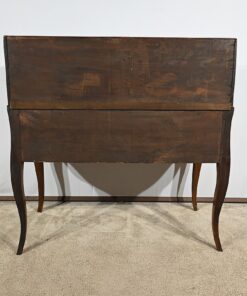 Small Mahogany Sloping Desk - Back Profile - Styylish