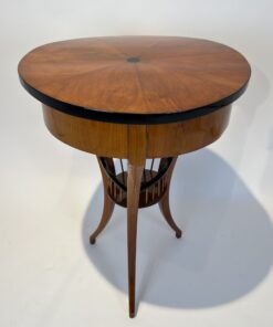 Biedermeier Sewing Table Cherry - Front Side - Styylish