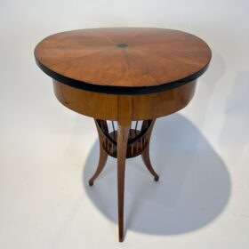 Biedermeier Sewing Table, Cherry Wood, South Germany circa 1820