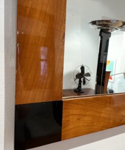 Biedermeier Mirror Ebonized Corners - Ebonized Corner - Styylish