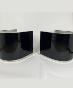 Pair of Art Deco Club Chairs - Back Profile - Styylish