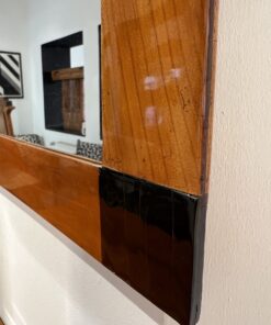 Biedermeier Mirror Ebonized Right Corner - Ebonized Corner - Styylish