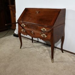 Small Mahogany Sloping Desk - Desk Extension - Styylish