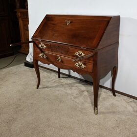 Small Mahogany Sloping Desk, Louis XV Period – 18th Century